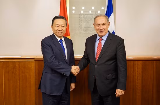 Bộ trưởng Công an Tô Lâm thăm và làm việc tại Israel ảnh 1