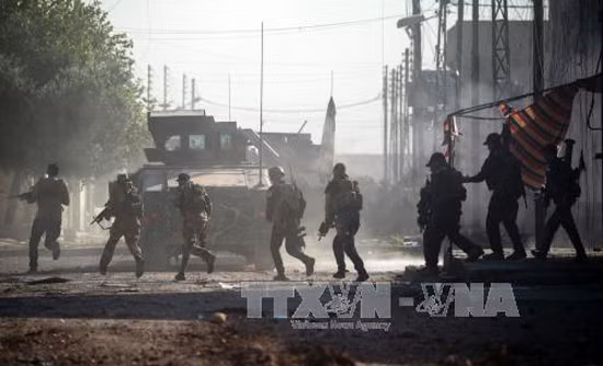 Ít nhất 57 phiến quân bị tiêu diệt trong chiến dịch ở Mosul ảnh 1