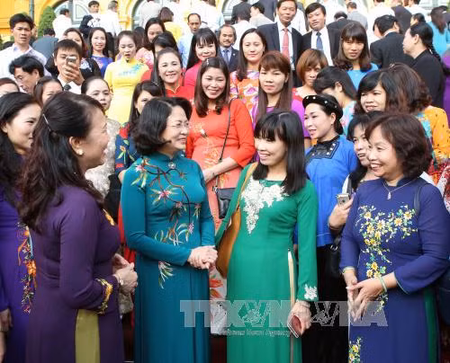 Phó Chủ tịch nước tiếp các nhà giáo tiêu biểu ảnh 1