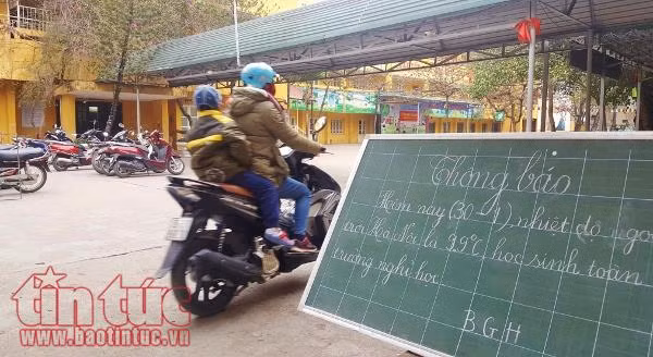 Hà Nội rét 9 độ C, các trường mầm non, tiểu học cho học sinh nghỉ học ảnh 5