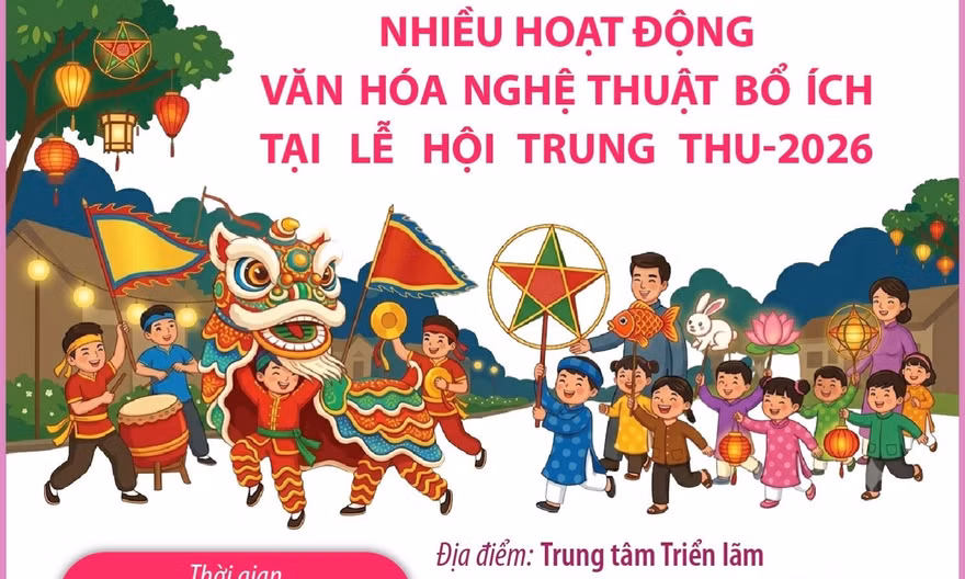 Nhiều hoạt động văn hóa nghệ thuật bổ ích tại Lễ hội Trung thu