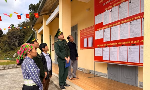 Giữ bình yên khu vực biên giới trước, trong và sau ngày bầu cử