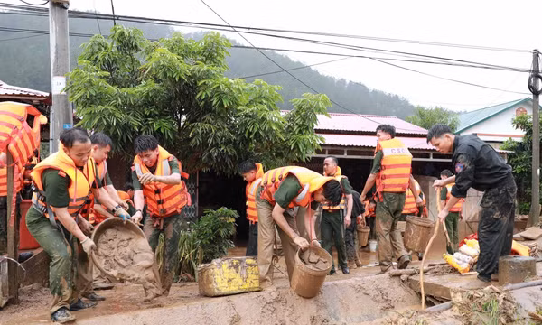 Lai Châu: Khẩn trương khắc phục hậu quả lũ quét tại xã Mường Than