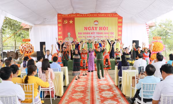 Ngày hội của tình làng nghĩa xóm, lan tỏa tình đoàn kết