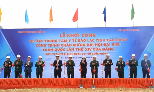 Khởi công xây dựng Trung tâm Y tế Bảo Lạc