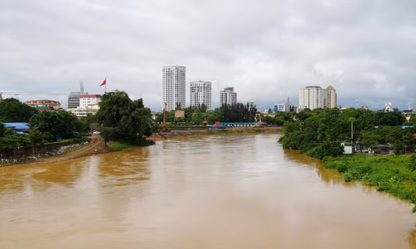 Thái Nguyên cảnh báo lũ trên sông Cầu và các sông, suối
