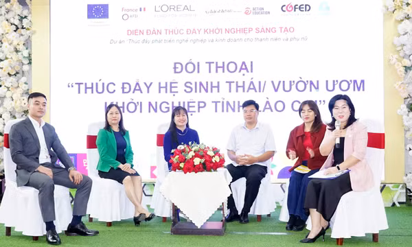 Thúc đẩy khởi nghiệp sáng tạo cho phụ nữ và thanh niên vùng cao