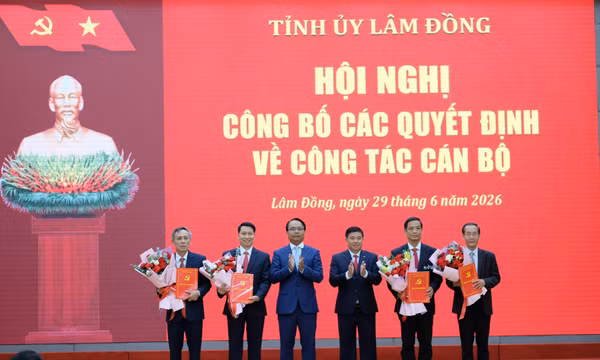 Lâm Đồng điều động, bổ nhiệm nhiều cán bộ chủ chốt
