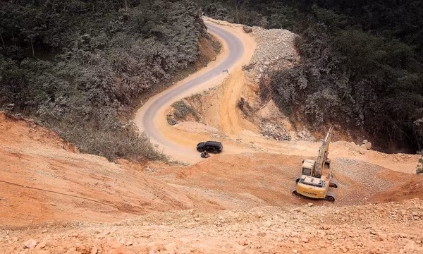 Hoàn tất việc khắc phục điểm sạt lở Tỉnh lộ 433
