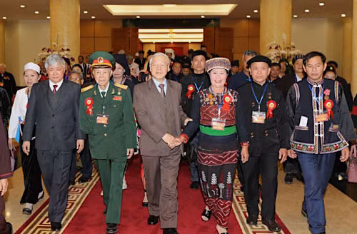 Chào mừng Đại hội Đại biểu toàn quốc các dân tộc thiểu số Việt Nam lần thứ II - năm 2020