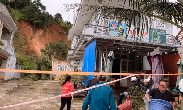 Lâm Đồng tiếp tục di dời hàng chục hộ dân vùng sạt lở D'ran đến nơi an toàn