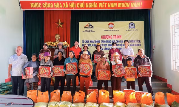 Nhiều hoạt động an sinh xã hội đến với người dân vùng khó khăn