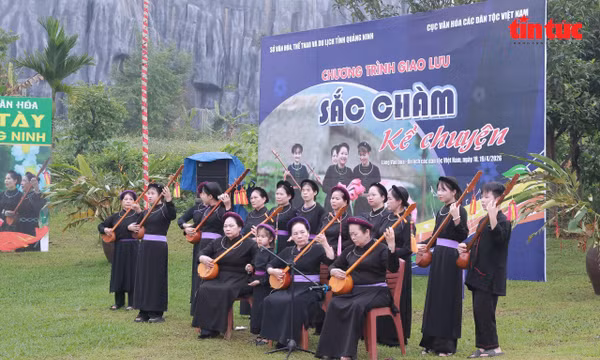 Giao lưu văn hóa ‘Sắc chàm kể chuyện’ lan tỏa giá trị nghệ thuật hát Then, đàn Tính