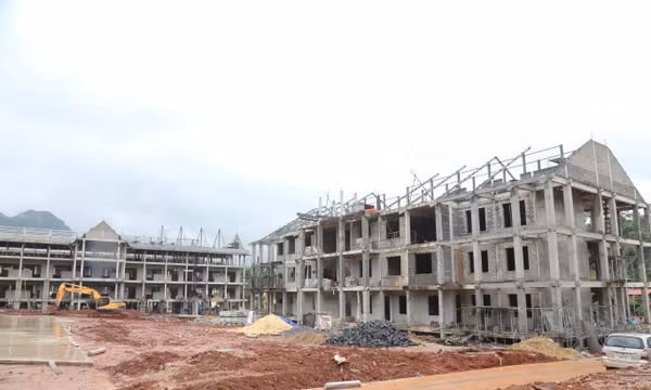 Trường lớp khang trang, sẵn sàng đón học sinh vào năm học mới