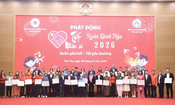 Tết Nhân ái Xuân Bính Ngọ 2026: Trao yêu thương, khơi dậy sức mạnh đại đoàn kết