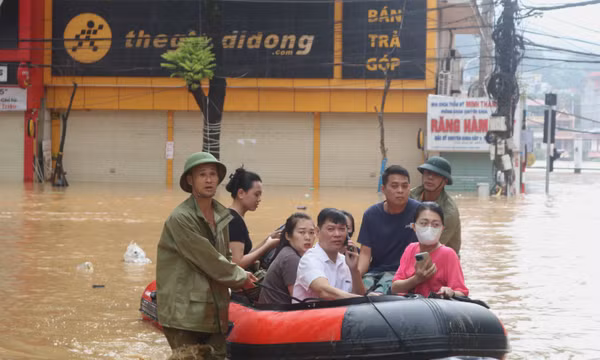 Chính quyền cấp xã Cao Bằng bám địa bàn, linh hoạt phòng, chống bão lụt