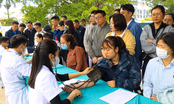 Lan tỏa tinh thần 'Hiến máu đầu Xuân – Nhân lên hạnh phúc'