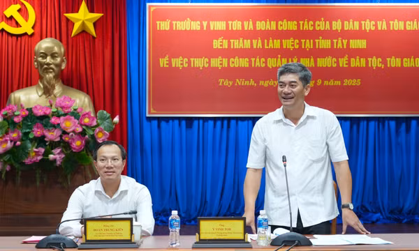 Nâng cao hiệu lực, hiệu quả công tác quản lý Nhà nước về dân tộc, tín ngưỡng, tôn giáo