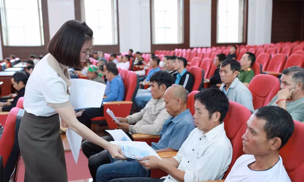 Hỗ trợ người chấp hành xong án phạt tù sớm ổn định cuộc sống