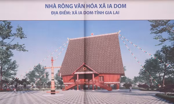 Vun đắp 'thế trận lòng dân' từ công trình Nhà rông văn hóa nơi biên giới