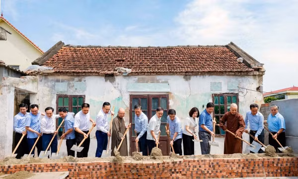 Ngôi nhà Đại đoàn kết - biểu tượng xây dựng nông thôn mới tại Ninh Bình