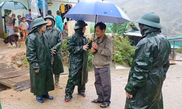 Tiếp cận được 5 thôn bị cô lập ở xã Ngọc Linh, tỉnh Quảng Ngãi