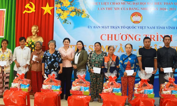 Tổ chức 'Tết sum vầy - Xuân chia sẻ' cho người có hoàn cảnh khó khăn