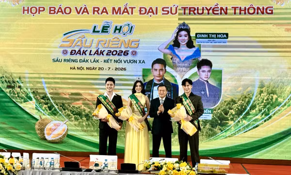Đắk Lắk lần đầu tổ chức Lễ hội Sầu riêng quy mô cấp tỉnh vào tháng 8/2026