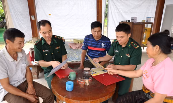 Bộ đội Biên phòng Thanh Hóa hoàn thành tốt nhiệm vụ, giúp dân phát triển kinh tế