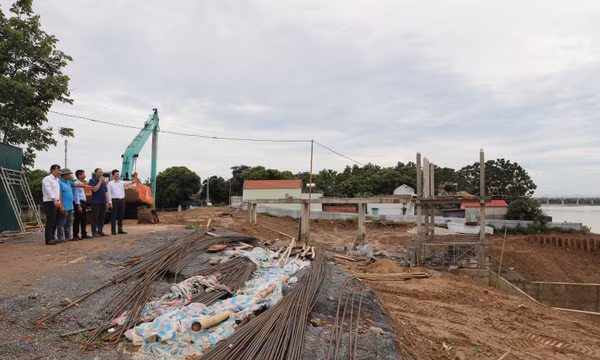 Thanh Hóa: Khẩn trương thi công các công trình, dự án phòng, chống thiên tai