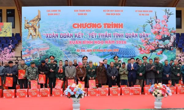 Xuân đoàn kết - Tết thắm tình quân dân
