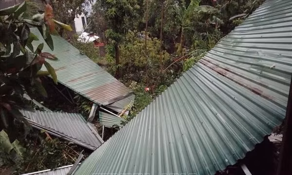 Cảnh báo dông, lốc, mưa đá và mưa lớn cục bộ tại Sơn La