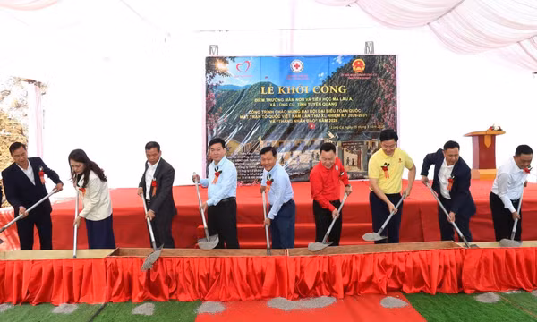 Khởi công điểm trường Mã Lầu A, tiếp thêm động lực học tập nơi cực Bắc