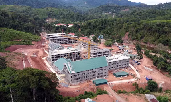 Thành lập Tổ thường trực tại công trường xây dựng trường nội trú biên giới