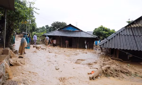 Lũ quét tan hoang tại xã Mường Than, tỉnh Lai Châu
