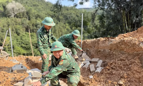 Chung sức xây trường, chắp cánh ước mơ nơi biên cương