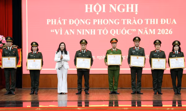 Kiềm chế, kéo giảm ít nhất 10% số vụ phạm tội về trật tự xã hội trong năm 2026