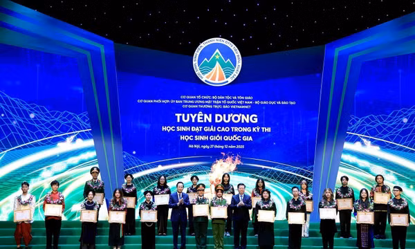 Lễ Tuyên dương học sinh, sinh viên, thanh niên dân tộc thiểu số xuất sắc, tiêu biểu 