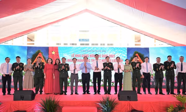 Khai giảng năm học mới 2026-2027: Tiếp thêm động lực nâng cao chất lượng giáo dục