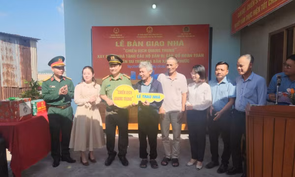 Những ngôi nhà hạnh phúc mang tên 'Chiến dịch Quang Trung'