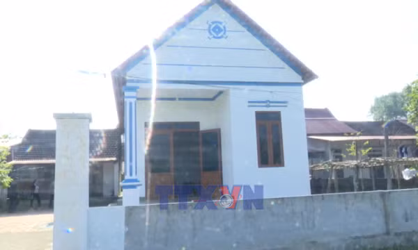 Đón năm mới trong những ngôi nhà mới