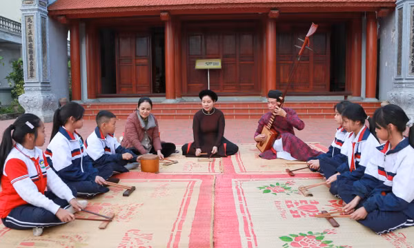 Ca trù Đông Môn: Mạch nguồn sâu lắng được trao truyền qua các thế hệ