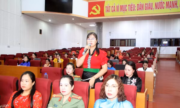 Giúp phụ nữ thay đổi tư duy, nâng cao năng lực và tự tin làm chủ cuộc sống