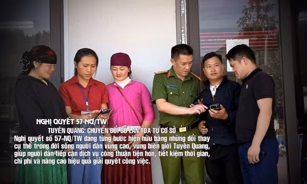 Nghị quyết 57-NQ/TW: Chuyển đổi số lan tỏa từ cơ sở