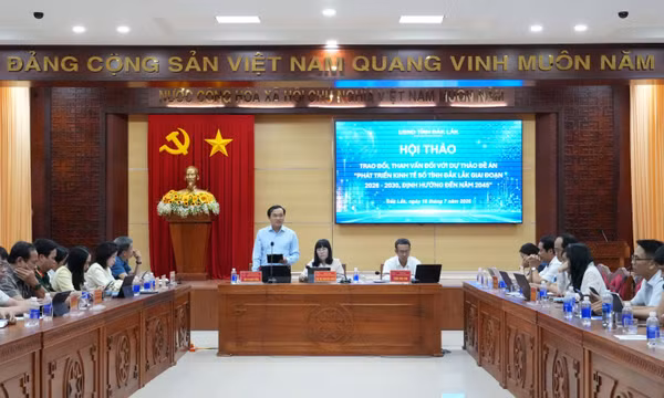 Đắk Lắk tham vấn lộ trình phát triển kinh tế số