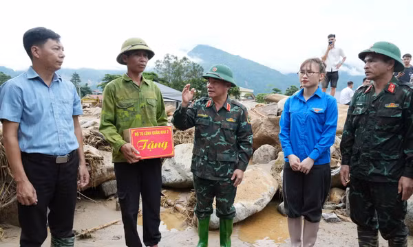 Điểm tựa của người dân vùng lũ Mường Than