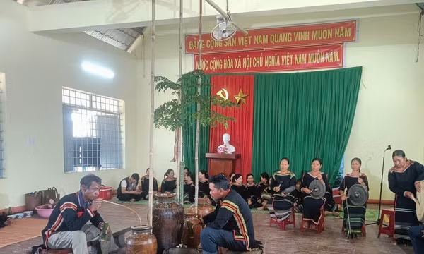 Tái hiện nghi lễ quan trọng của đồng bào M’nông trong đời sống