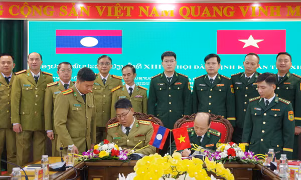 Tăng cường phối hợp giữ vững an ninh biên giới