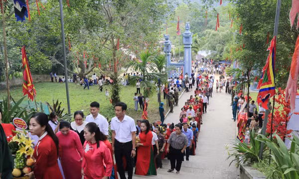 Gìn giữ nét đẹp văn hóa ở chiến khu cách mạng Việt Hồng