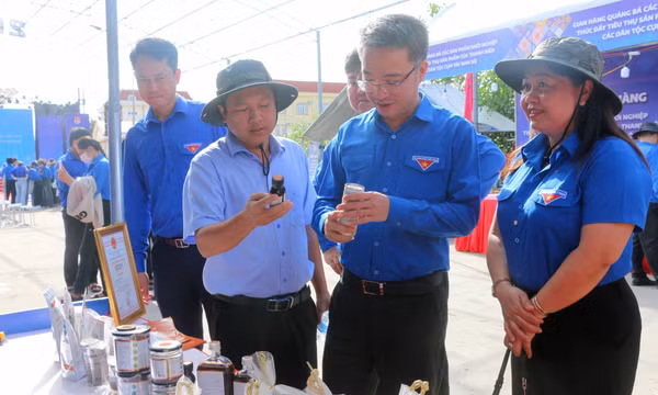 Quảng bá sản phẩm khởi nghiệp của thanh niên dân tộc thiểu số và miền núi